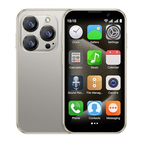 3G Mini Smartphone 3.0 Inch Android 8.1 Dual Sim 2GB RAM 16GB ROM Light Blue Z18219
