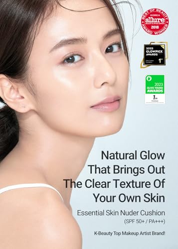 Essential Skin Nuder Cushion (N Light) Refill Included Cream Foundation Z2638
