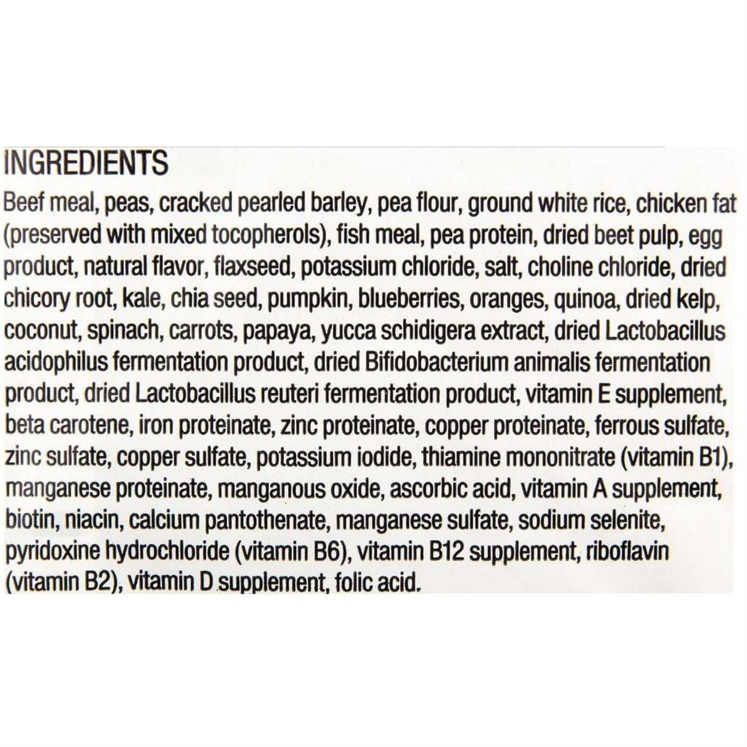 Beef Meal & Rice Adult Dry Dog Food U92183