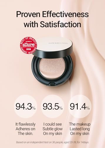 Essential Skin Nuder Cushion (N Light) Refill Included Cream Foundation Z2638
