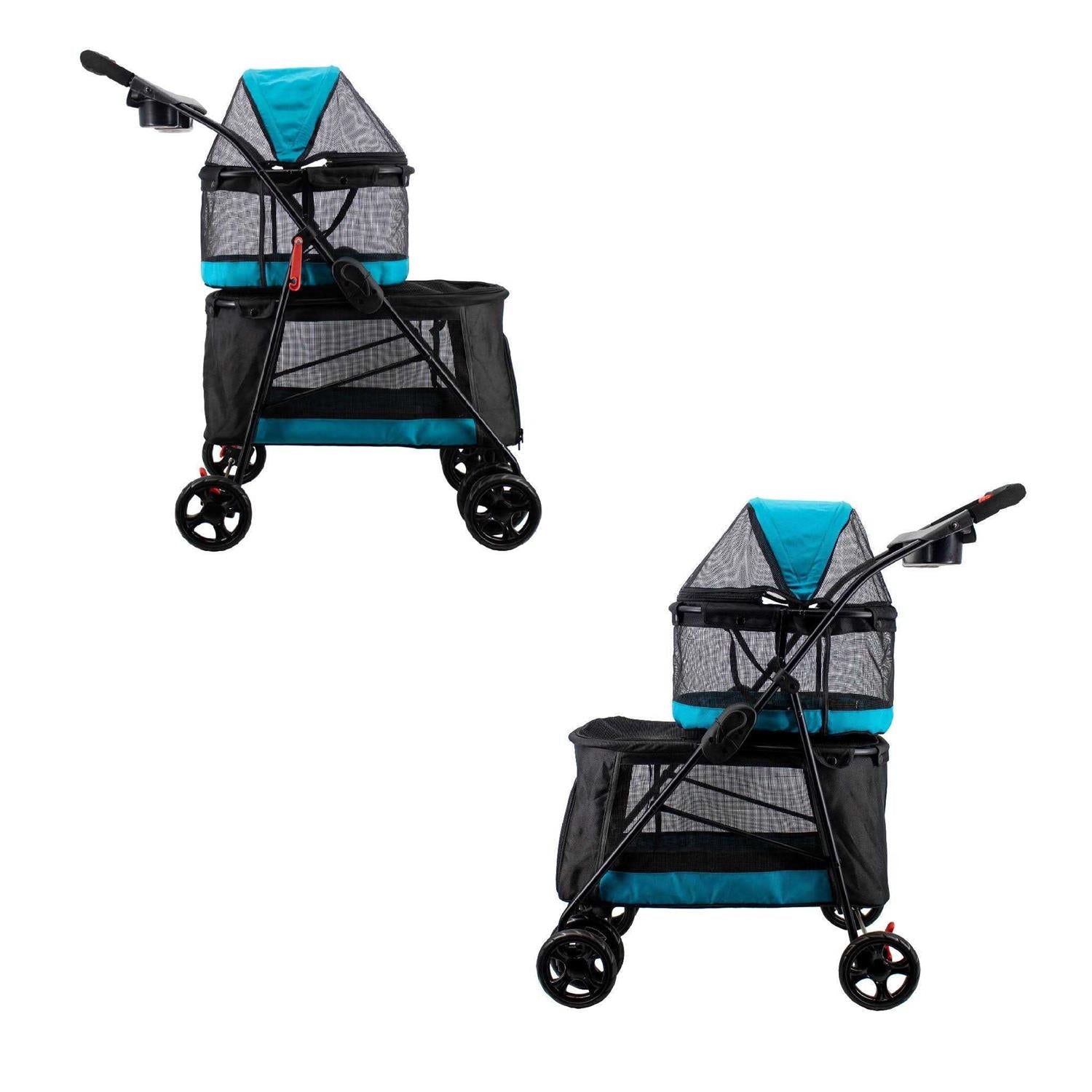 Double Decker Pet Stroller B114