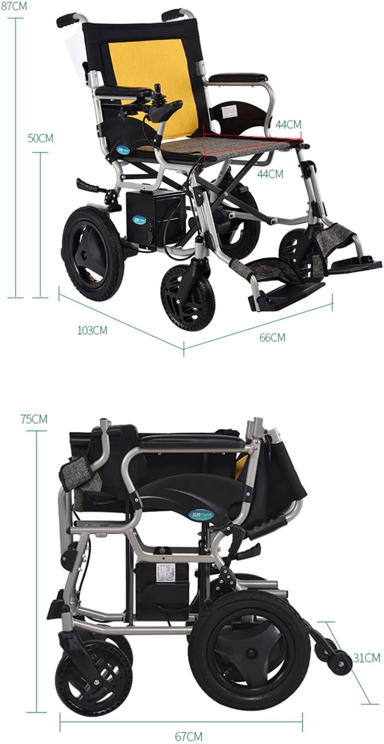 Lightweight Folding Electric Wheelchair W45486
