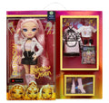 Pink Lavender Fashion Doll with 2 Designer Outfits and Microphone Headset E37798