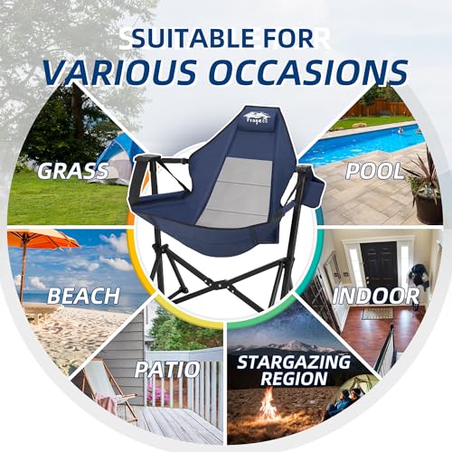 Portable Folding Hammock Chair with Adjustable Back T93868
