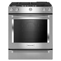 30" Wide 6.5 Cu. Ft. Slide-In Gas Range - Stainless Steel L276298