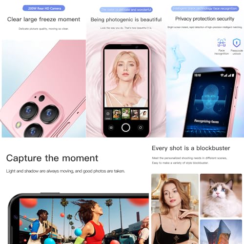 3G Mini Smartphone 3.0 Inch Android 8.1 Dual Sim 2GB RAM 16GB ROM Light Blue Z18219