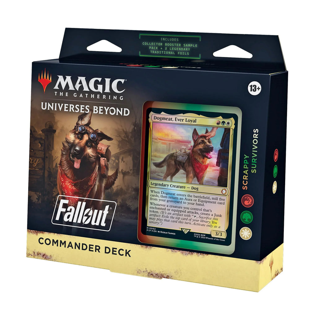 Fallout Commander Deck Scrappy Survivors O177836