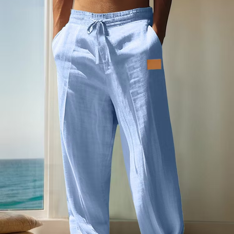 Casual and breathable 100% pure cotton pants