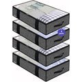 Foldable Underbed Storage Bag with Clear Window U578