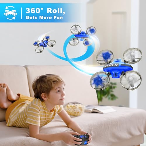 Mini Drone 2 in 1 Toy with 2 Batteries W77411