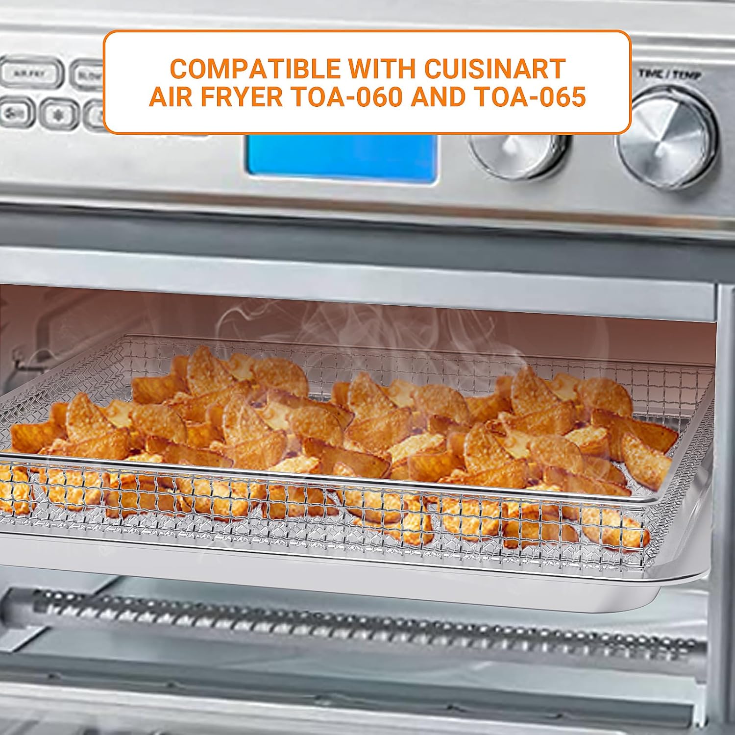 Stainless Steel Baking Tray Pan and Air Fryer Basket S96539