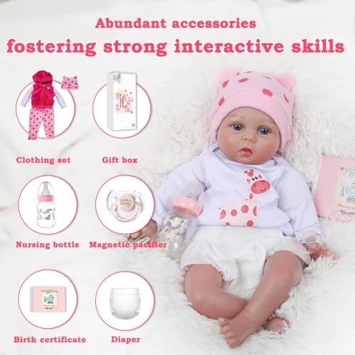 22 inches Realistic Soft Vinyl Baby Dolls Q893847