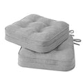 Khaki 16.5" x 16.5" Non-Slip Memory Foam Chair Cushions Set of 2 C418860