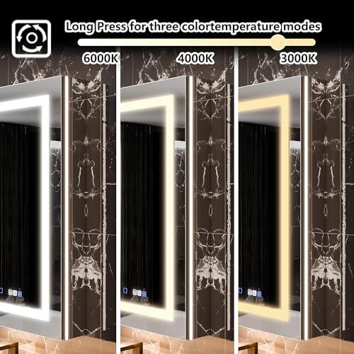 Lighted Medicine Cabinet with Mirror, 24" x 36" LED N396