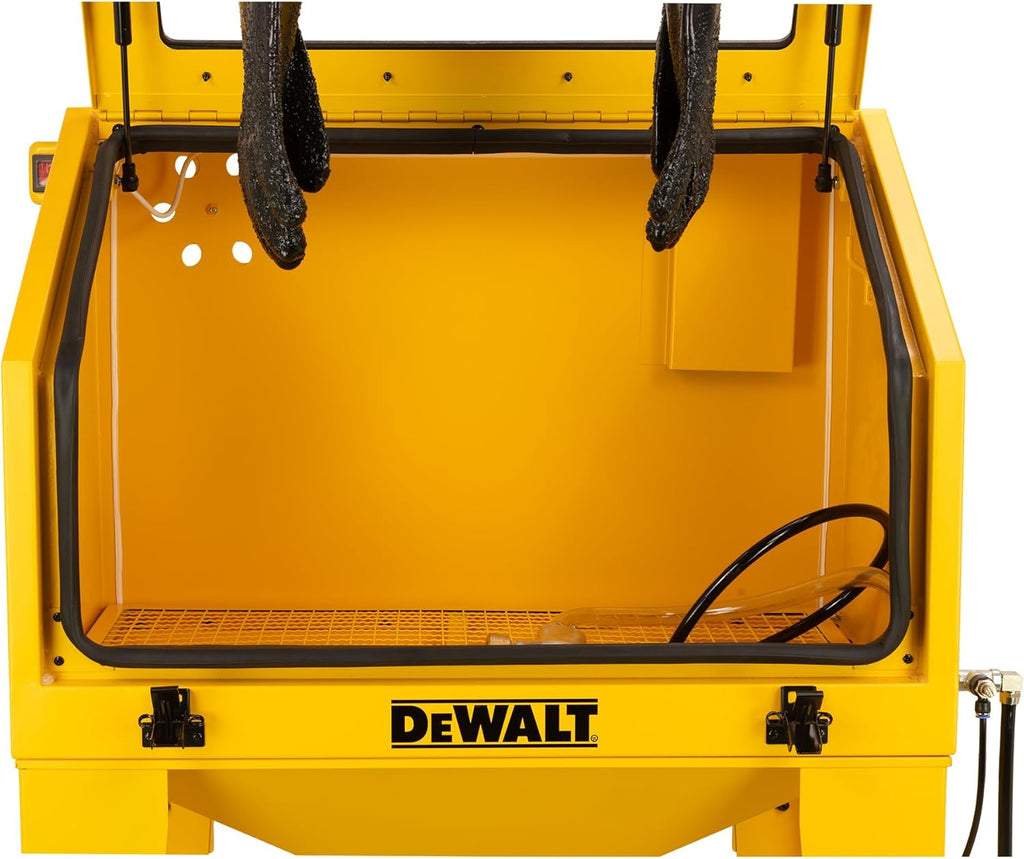 Abrasive Blast Cabinet, Modular Standalone or Benchtop Sand Blasting Cabinet, 20 CFM @ 90 PSI, Max Pressure 125 PSI D277473
