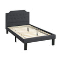 Twin Brown Bed W18832