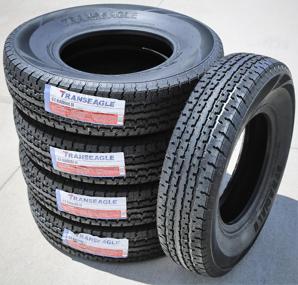 Steel Belted Trailer Radial Tire ST205/75R15 Load Range E 10-Ply BSW W56583