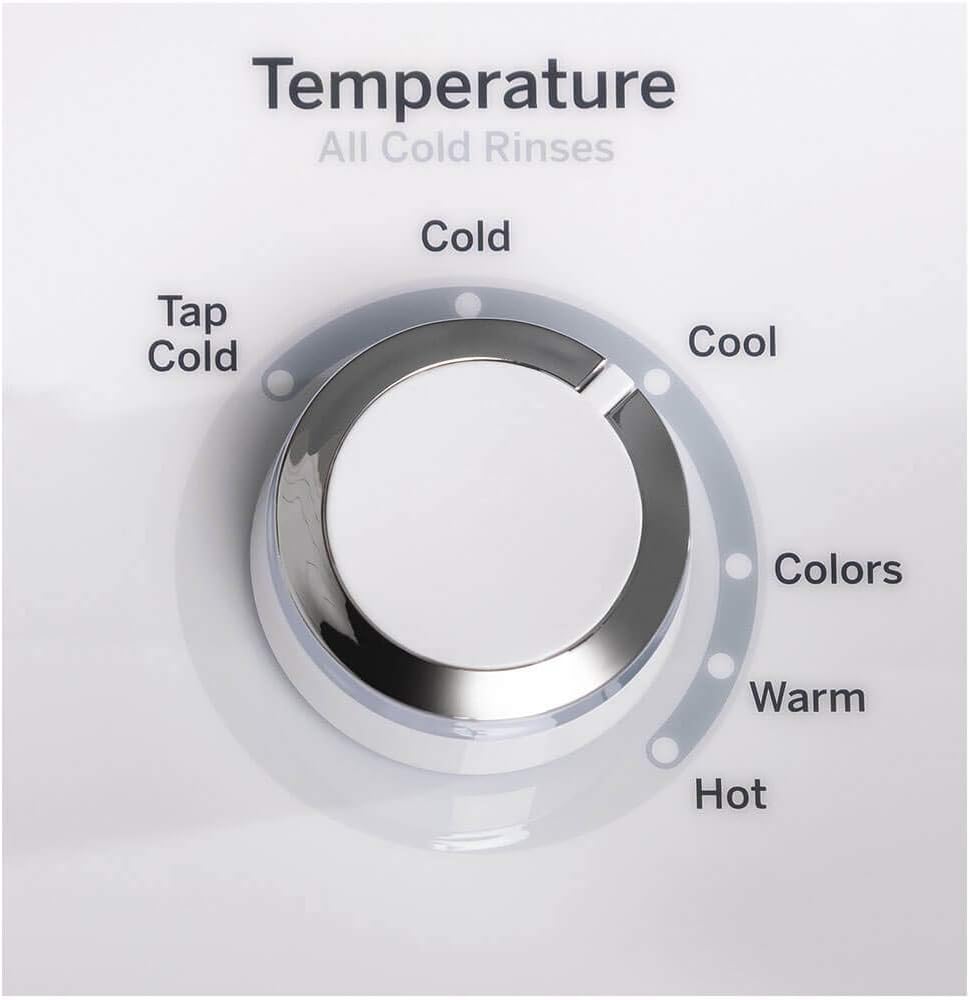 White Top Loading Washer with Stainless Steel Basket, 4.6 Cu. Ft. Capacity T627