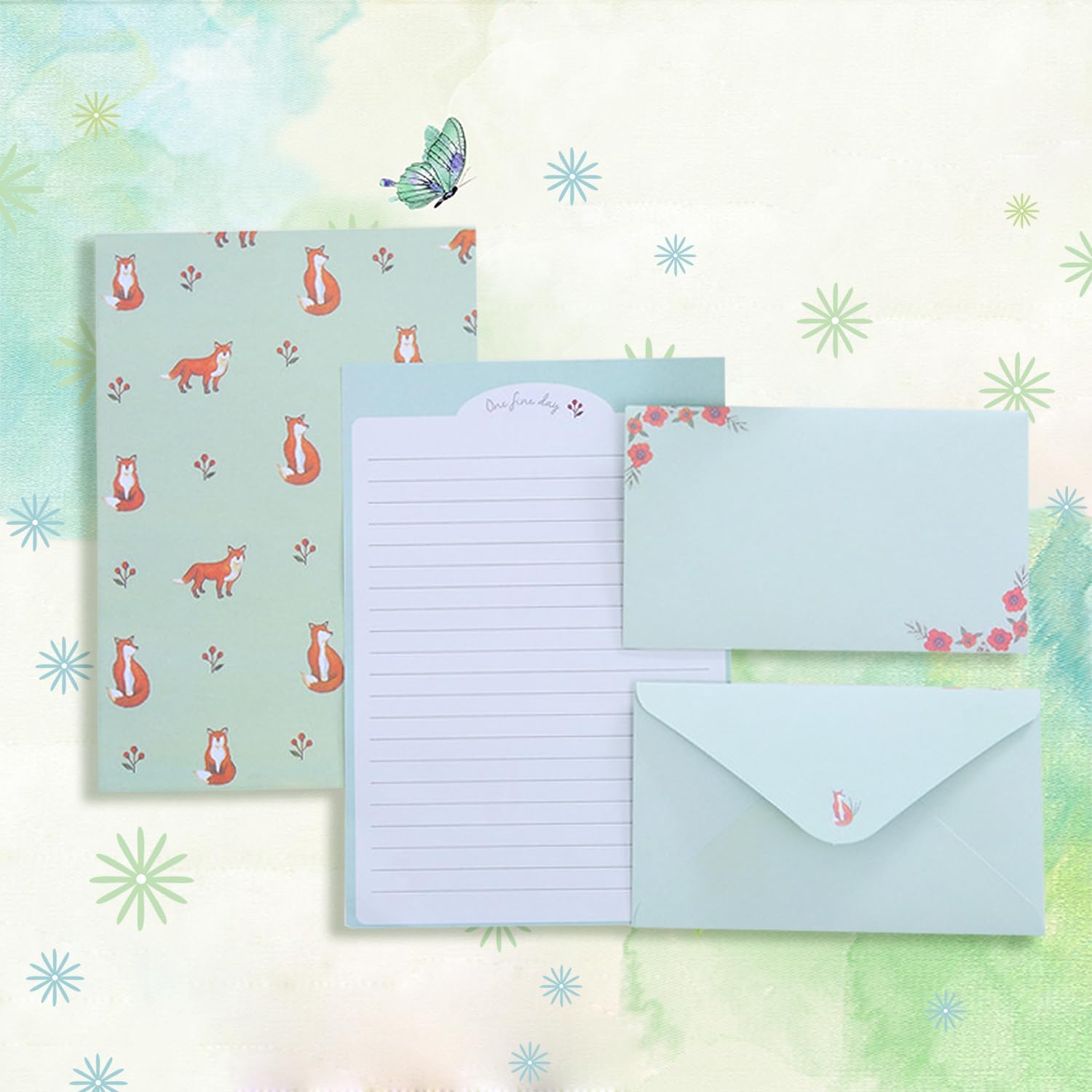 90PCS Stationery Paper and Envelopes Set G4694