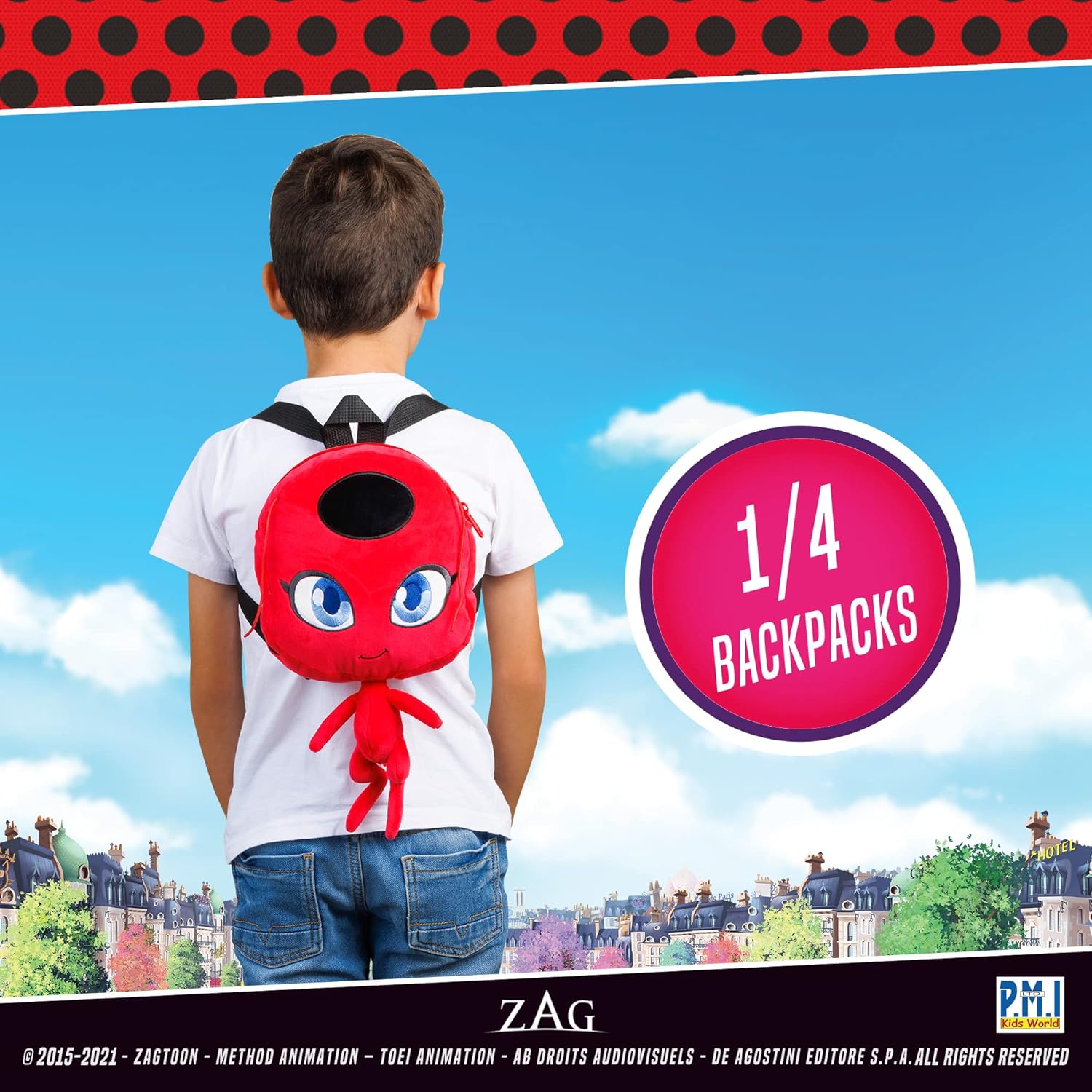 12-Inch Plush Backpack E621146