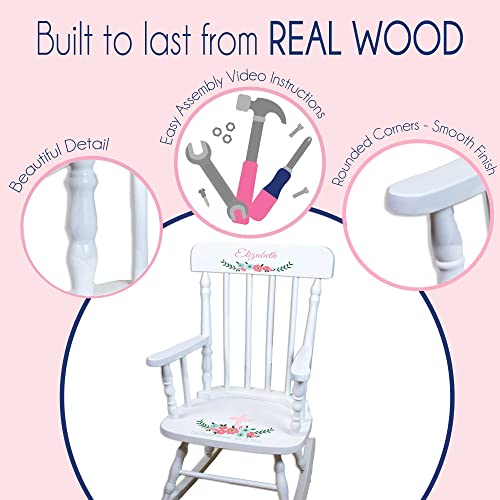 Natural Childrens Rocking Chair I7758
