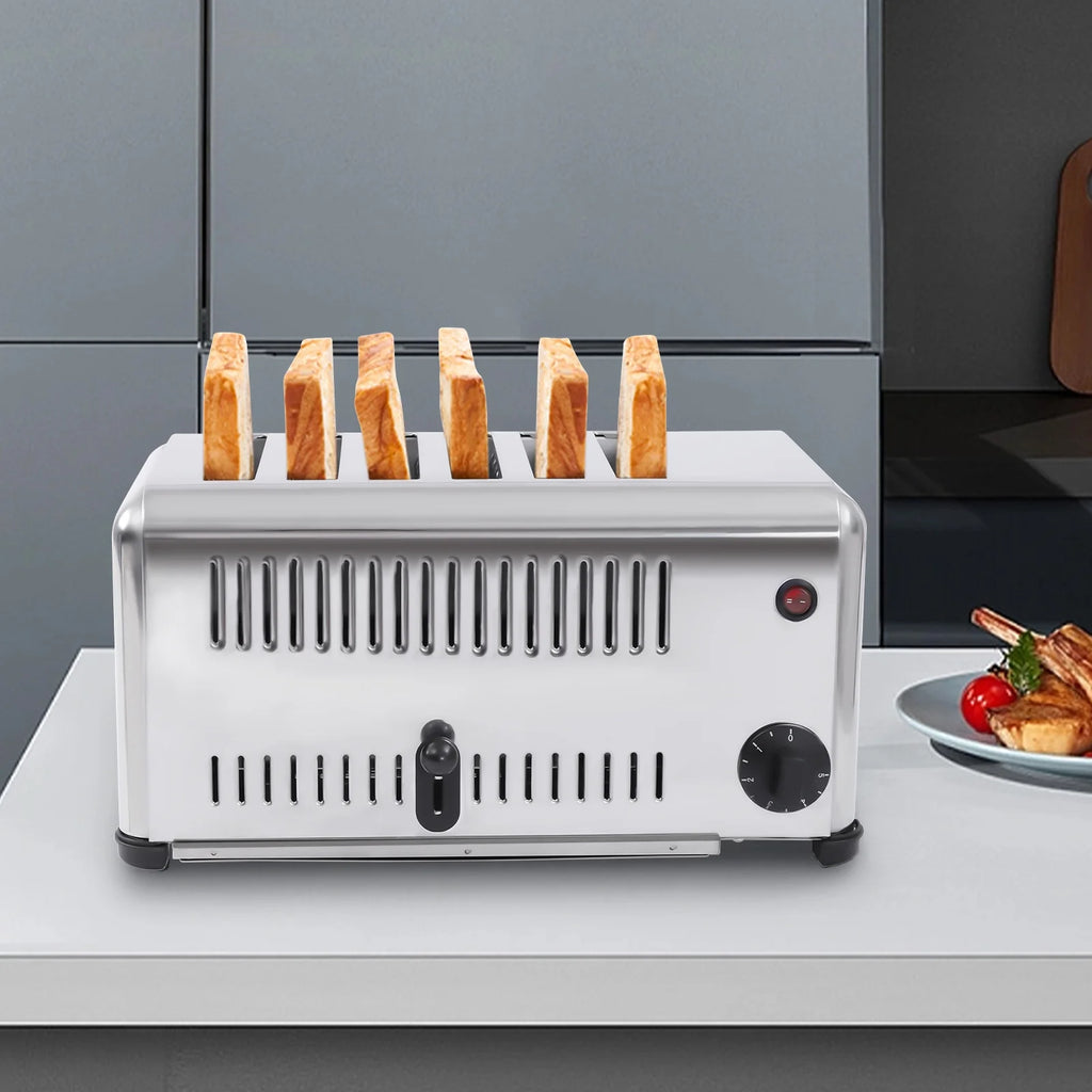 Stainless Steel Commercial Toaster 1680W F65506