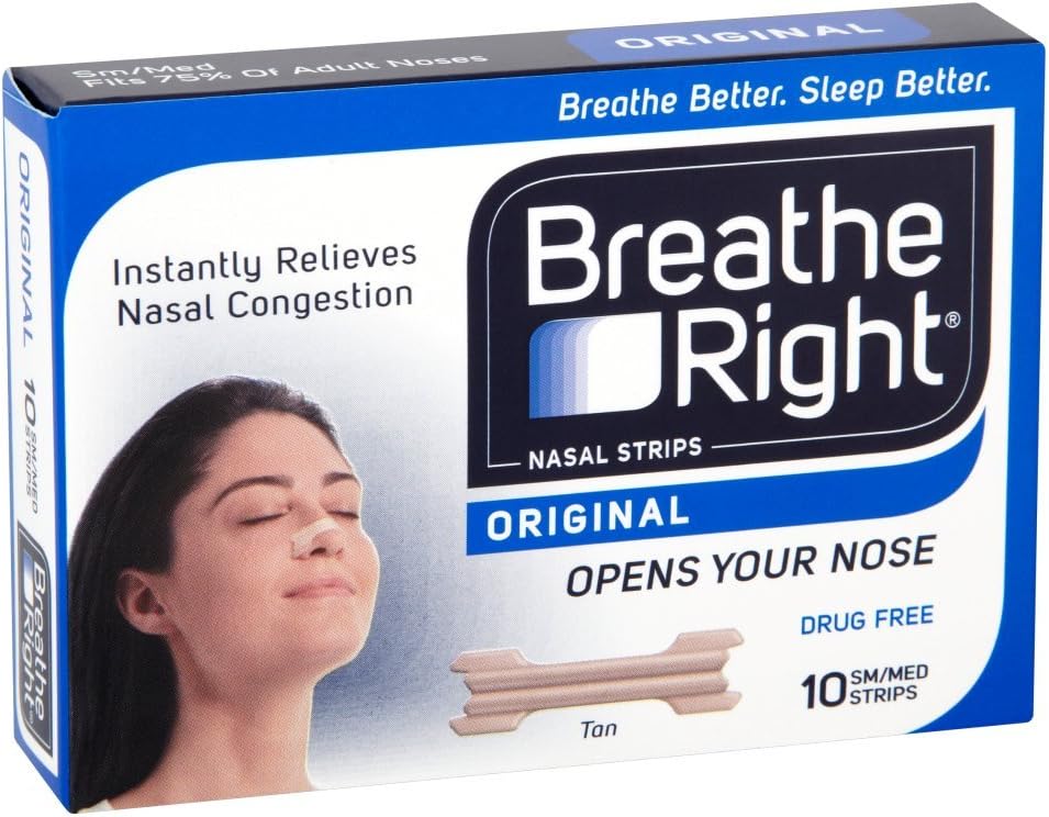Natural Regular 10 Nasal Strips Z103