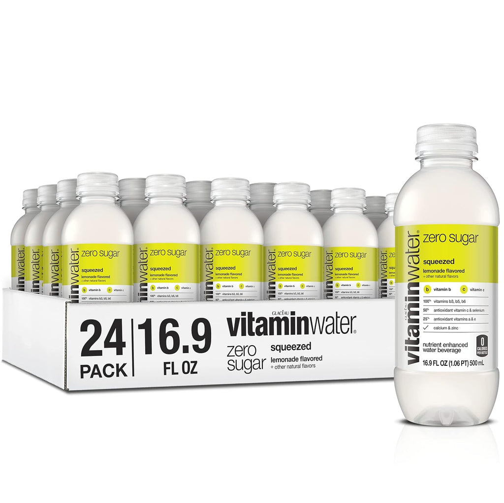 16.9 Fl Oz (24 Count) Electrolyte Enhanced Lemonade Water H94120