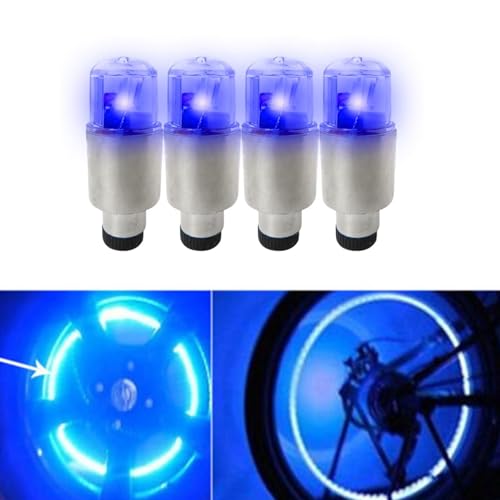 Green LED Tire Valve Stem Caps 6 Pack N544172