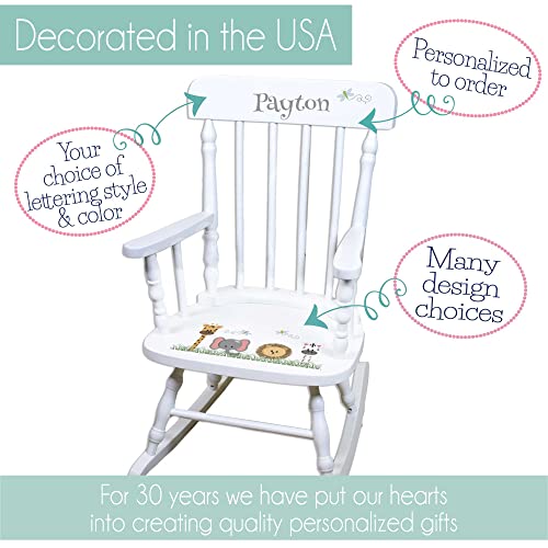 Natural Childrens Rocking Chair I7758