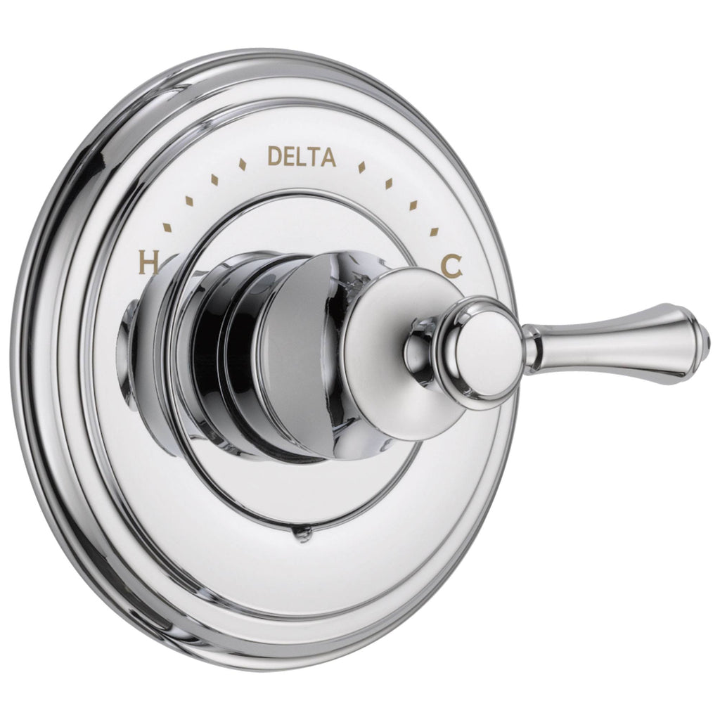 Chrome Finish Shower Faucet Control with Single Lever Handle and Valve U95510