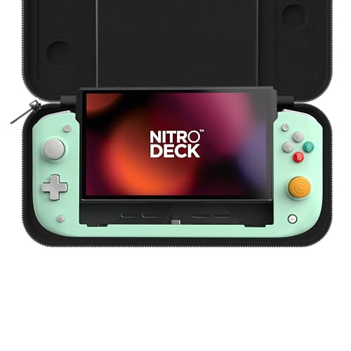 Retro Purple Handheld Deck with Carry Case for Nintendo Switch and Switch OLED W2680