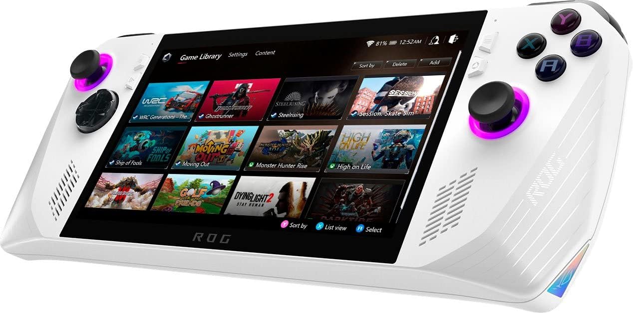 512GB Gaming Handheld 7-inch Touchscreen 120Hz FHD 1080p AMD Ryzen Z1 Extreme Processor 8 in 1 Bundle W768