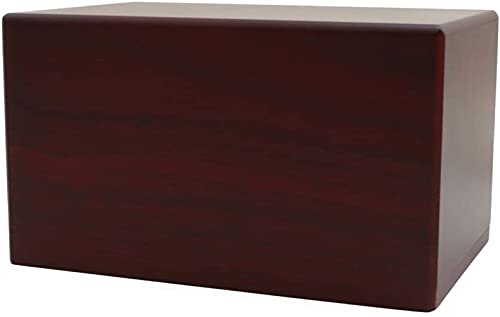 125 Cubic Inch Cherry Finish Pet Urn U92052