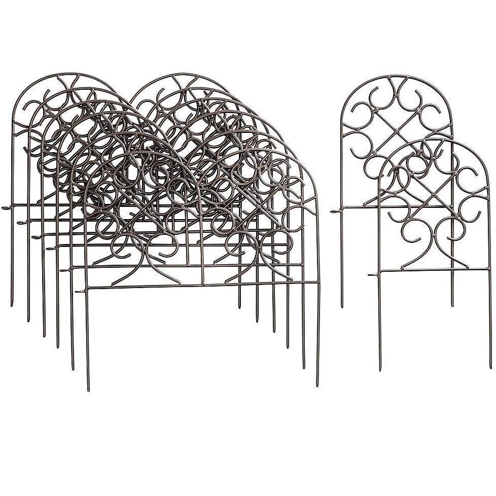 Black/Gray Iron Garden Edging I719900