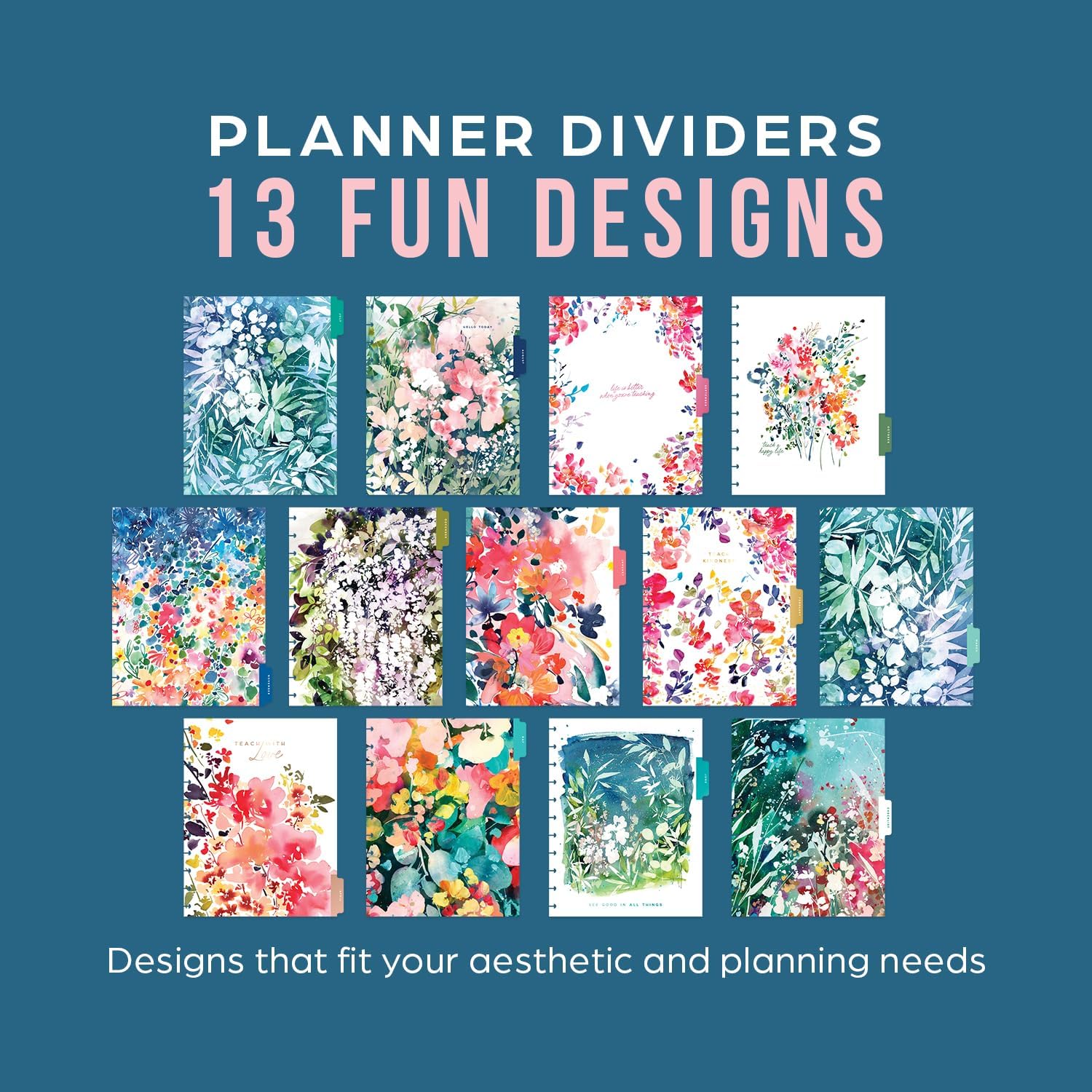 12-Month Academic Planner, July 2024–June 2025, Big Size, 72 Pages, 8 1/2" x 11" V70090