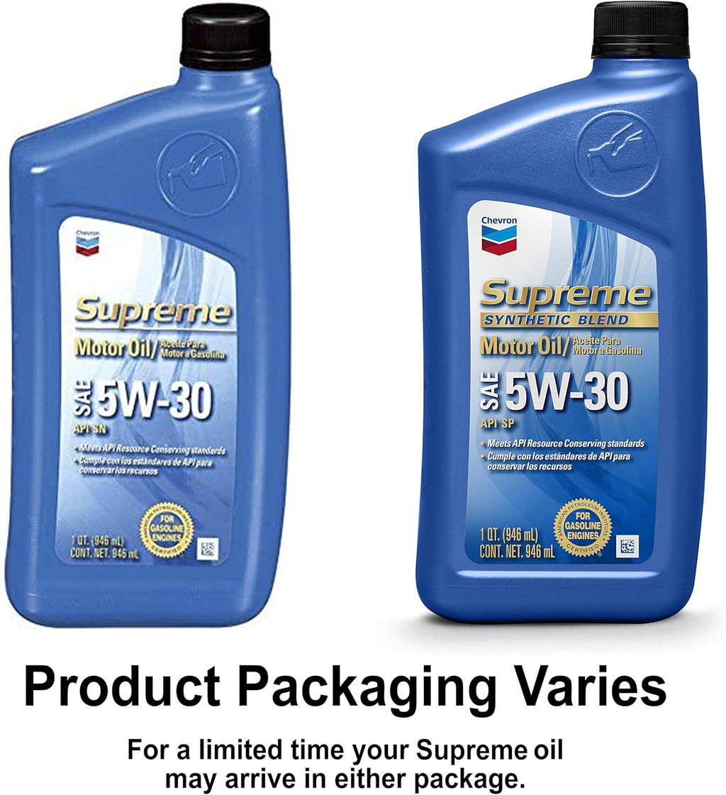 SAE 5W-30 Motor Oil - 1 Quart Bottle J840971