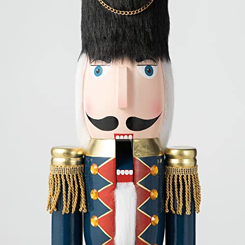 42" H Wooden Nutcracker Decoration G609
