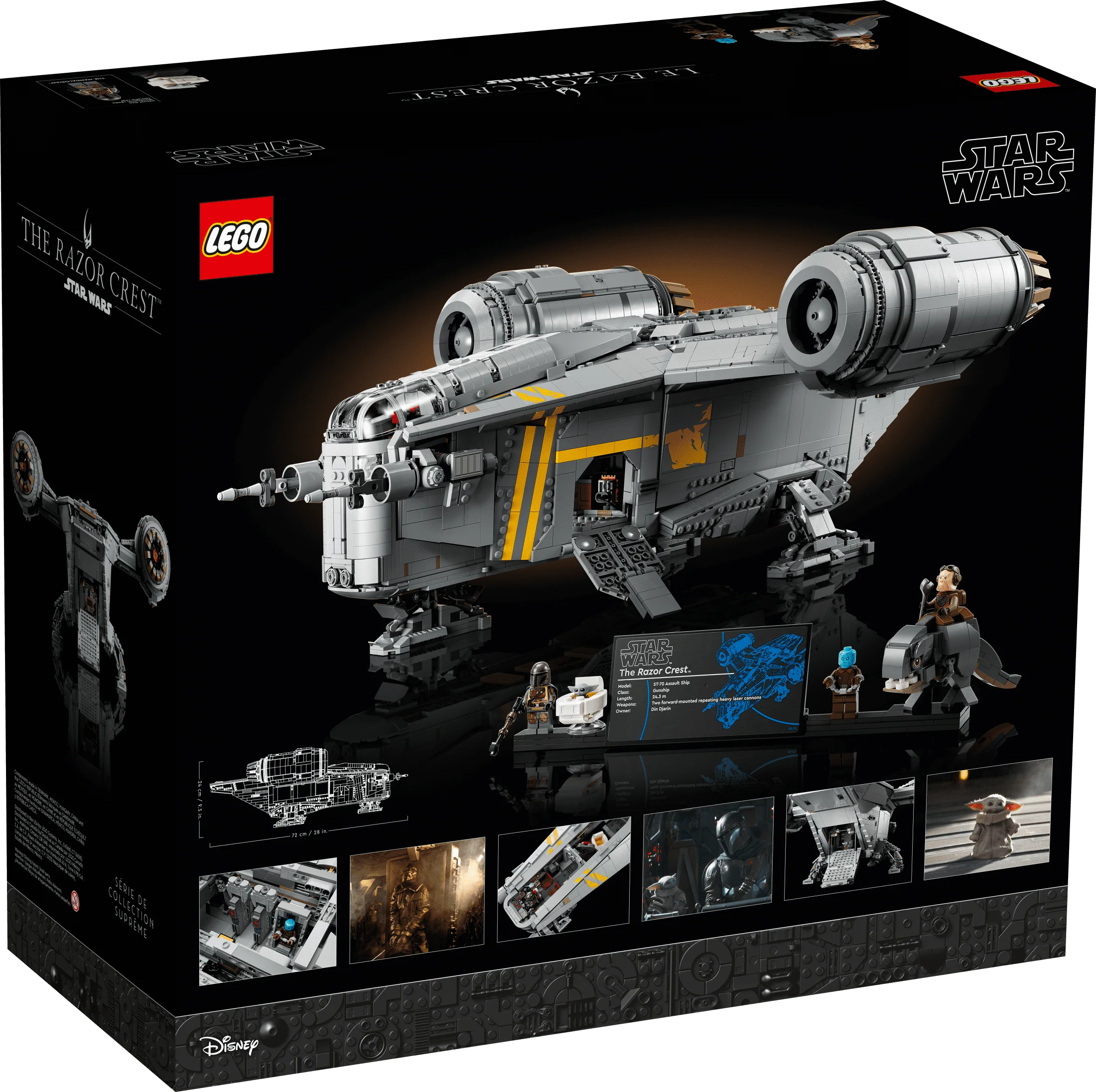 LEGO Star Wars The Razor Crest UCS Starship Set Z1885