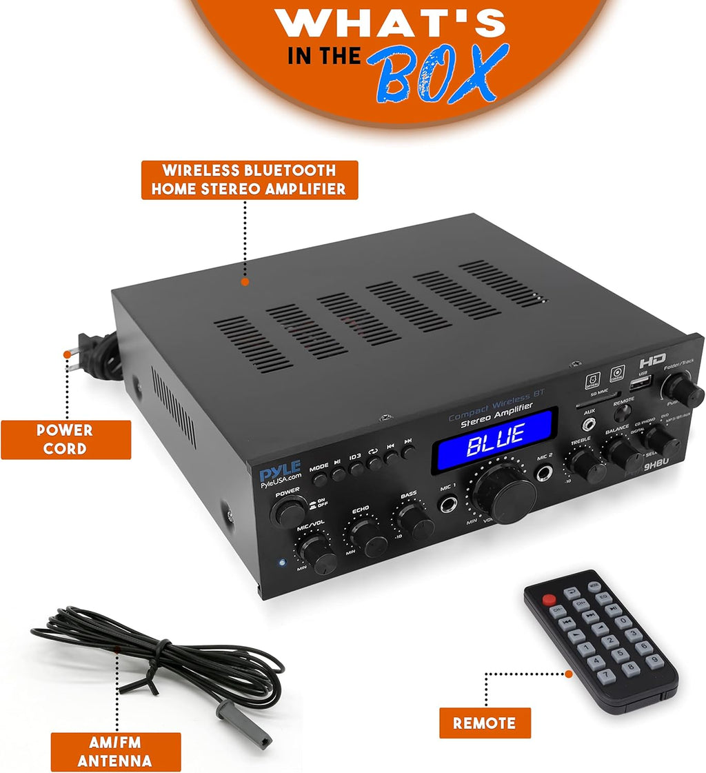 200 Watt Multi-Channel Home Stereo Amplifier E543317