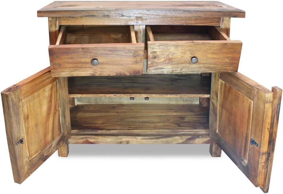Solid Reclaimed Wood Storage Cabinet 29.5"x11.8"x25.6" M9711