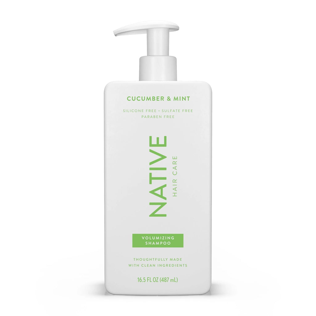 Cucumber & Mint Volumizing Shampoo, Sulfate & Paraben Free, 16.5 oz V746