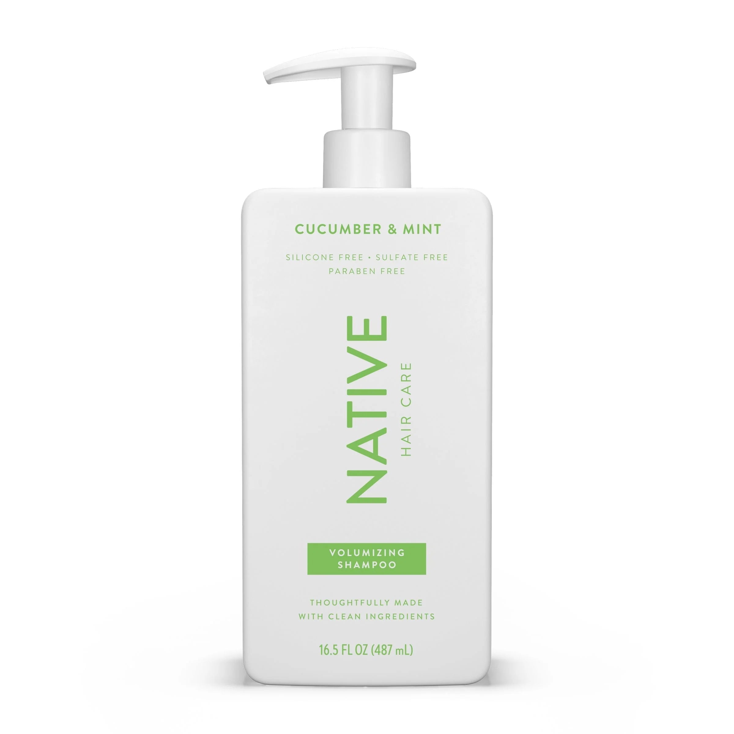 Cucumber & Mint Volumizing Shampoo, Sulfate & Paraben Free, 16.5 oz V746