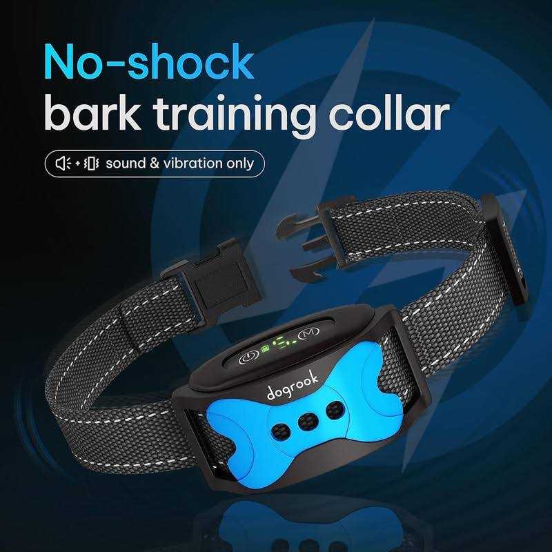 Rechargeable Dog Bark Collar M547