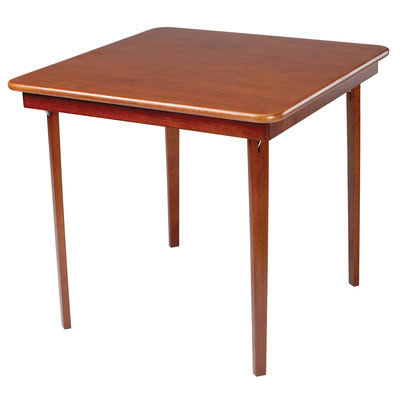 Square Folding Table Cherry M372814