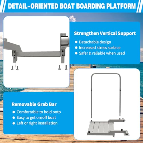 Boat Boarding Platform and Dock Extension D890073