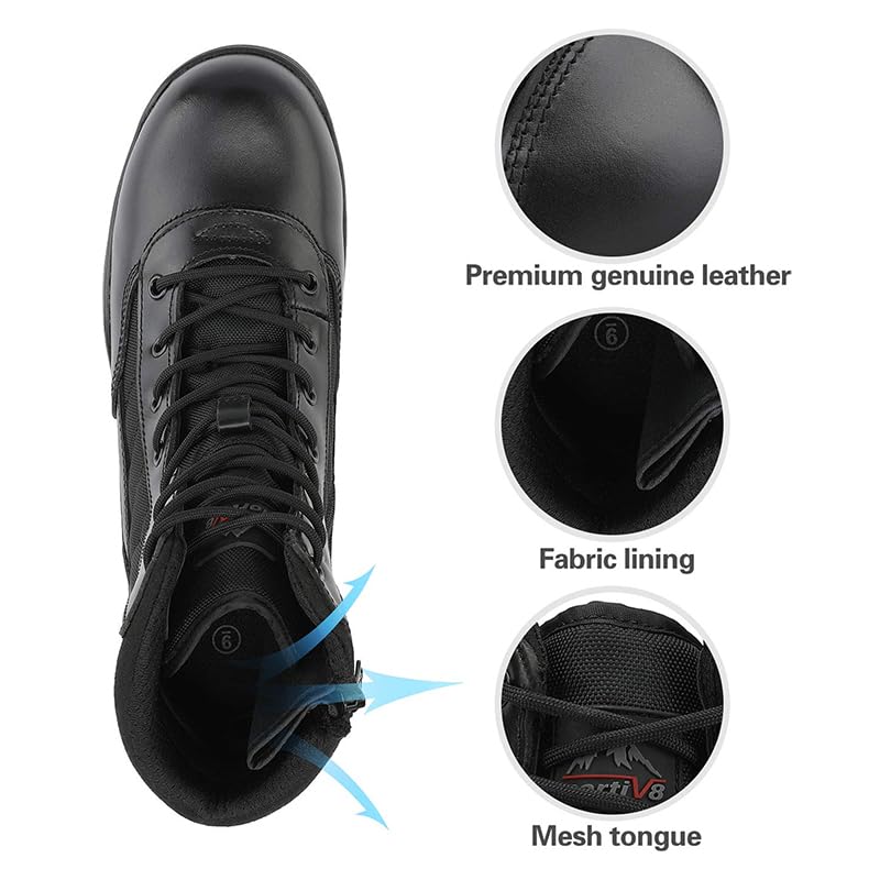 Steel Toe Work Boots Slip Resistant K846