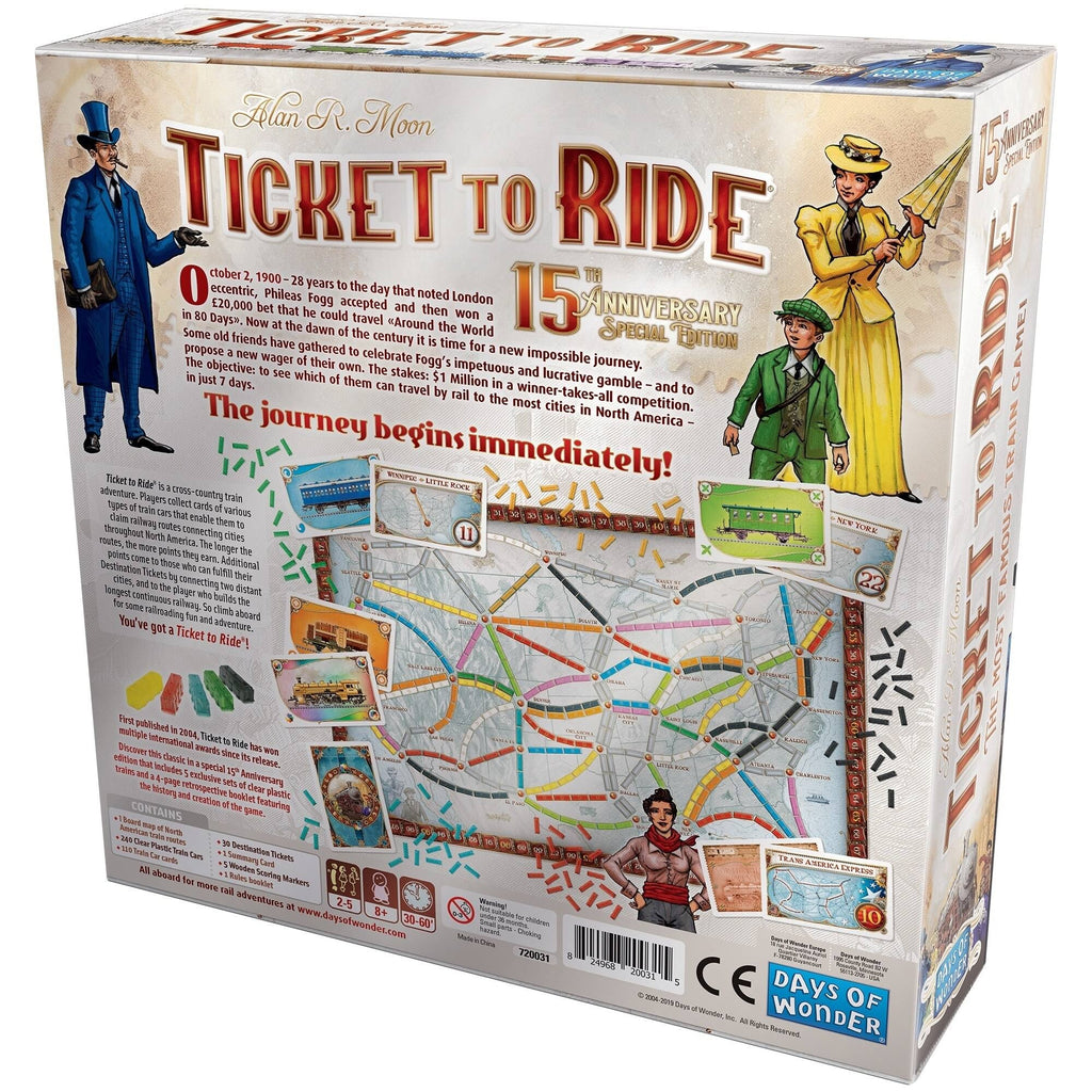 Ticket to Ride - 15th Anniversary Edition U482