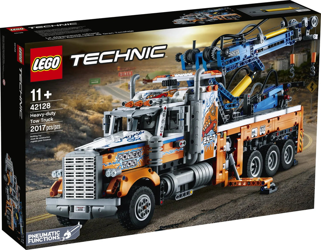Heavy-Duty Tow Truck Building Set W664697