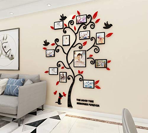 Black Trunk Family Tree Wall Decals I628723